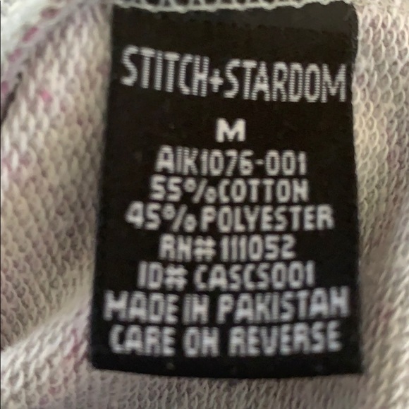 2 piece SET! Floral Jogger+Cropped Hoodie M - Picture 6 of 6